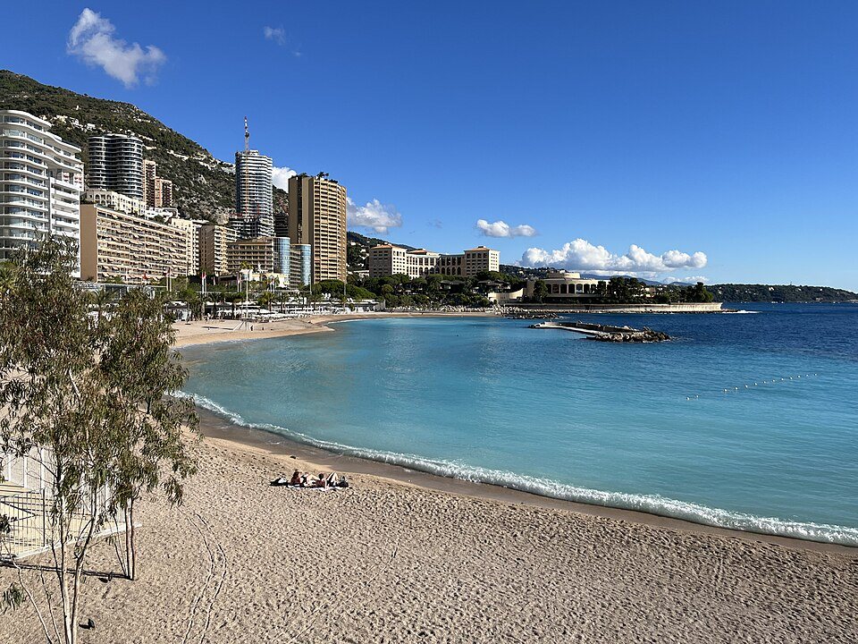 Plage de Larvotto (Monaco) en novembre 2021 (1)