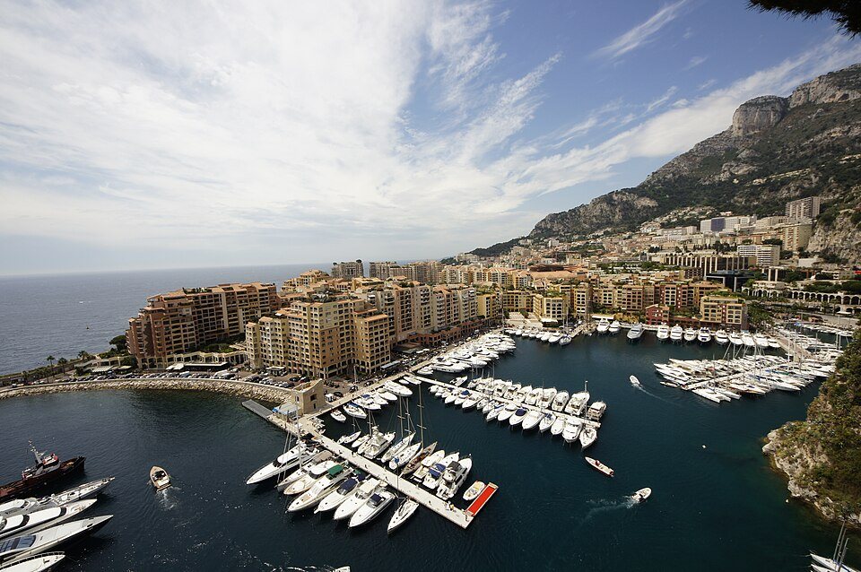 Port de Fontvieille of Monaco