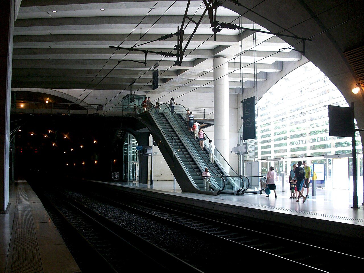 The free public lifts, and the two you will actually use