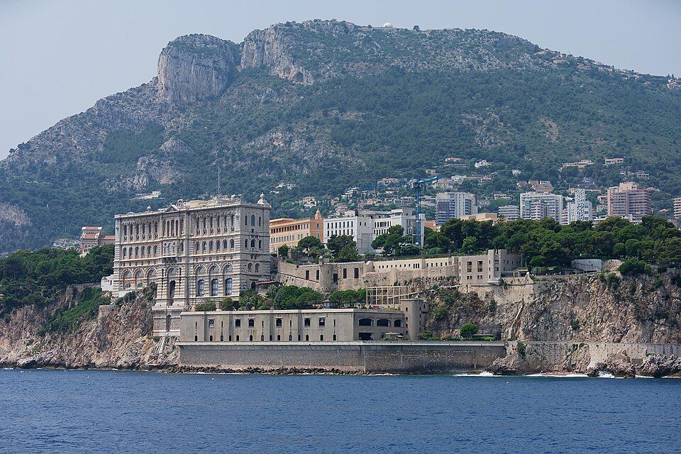 Institut Océanographique de Monaco (vu depuis la Méditerranée) (Ifremer 00958 107016   55659)