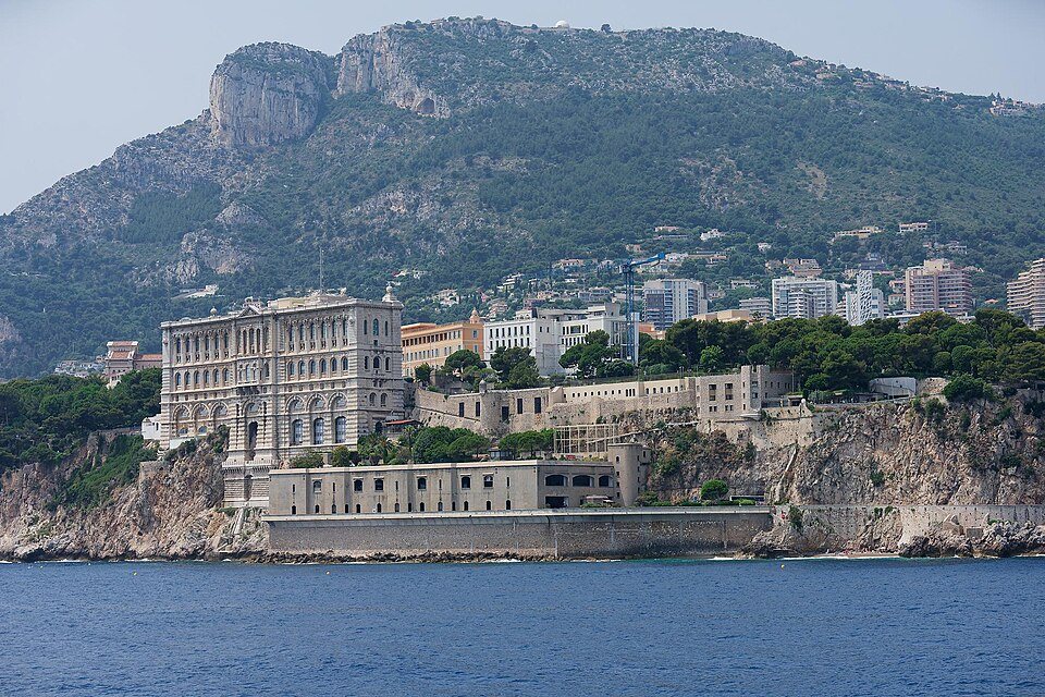 Institut Océanographique de Monaco (vu depuis la Méditerranée) (Ifremer 00958 107016   55660)